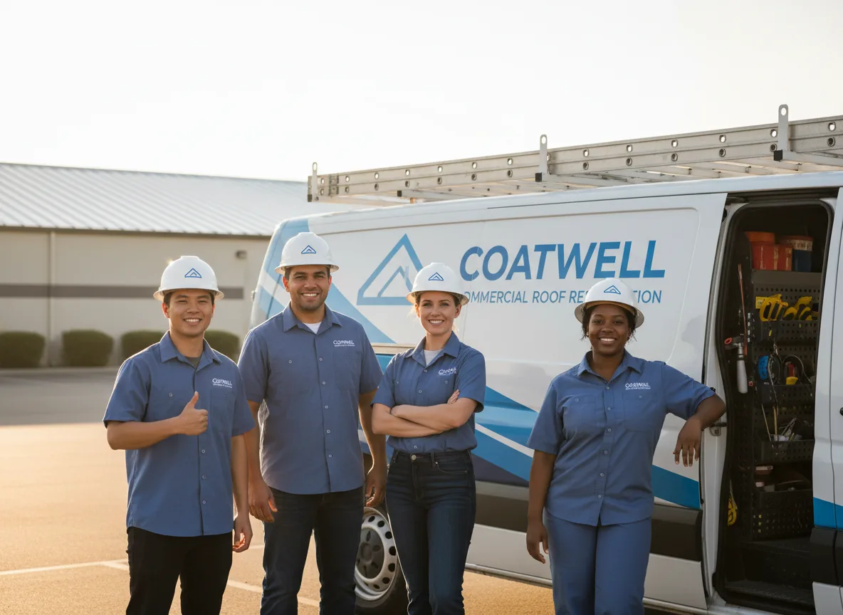 Commercial roof coating company in Zoe, KY